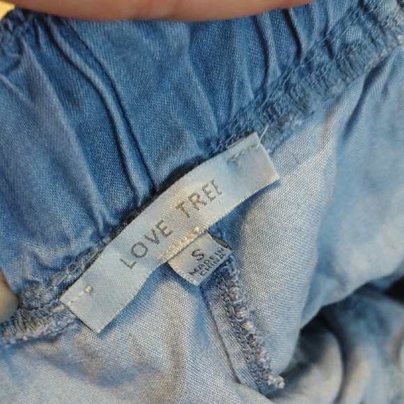 Love Tree Sky Blue Casual Pants - Picture 5 of 9